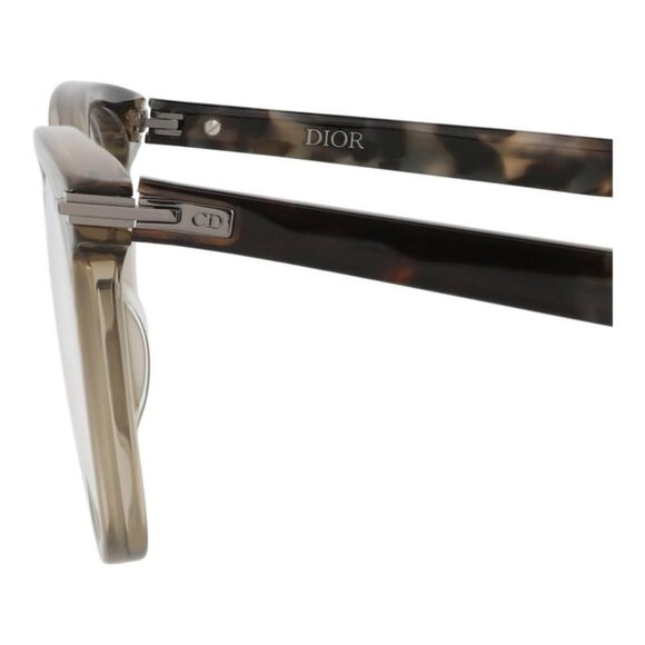 Dior Mens Square/Rectangle Beige Beige Transparent Fashion Designer Eyewear - Picture 4 of 4